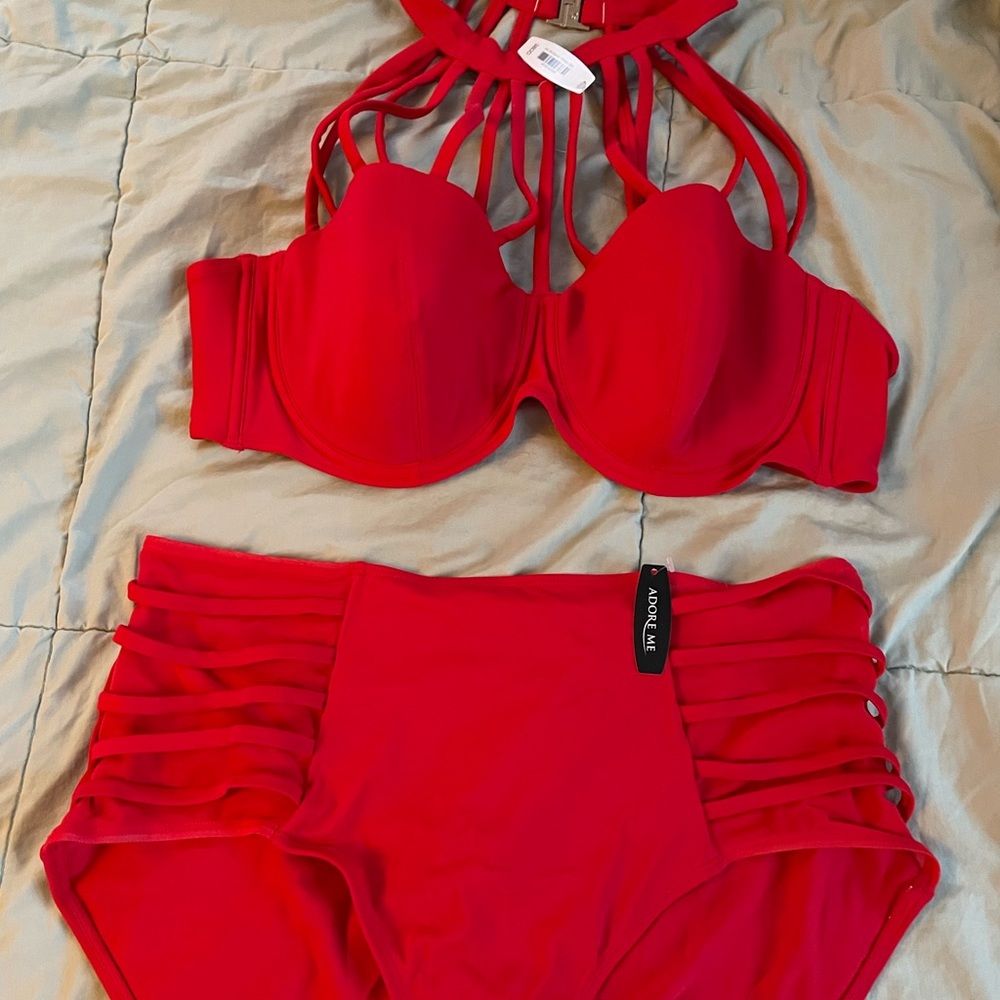 Adore Me NWT plus size bathing suit (two piece)